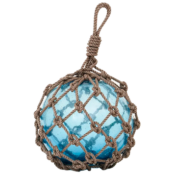 BOYA DE CRISTAL CON CUERDA DE NAILON A