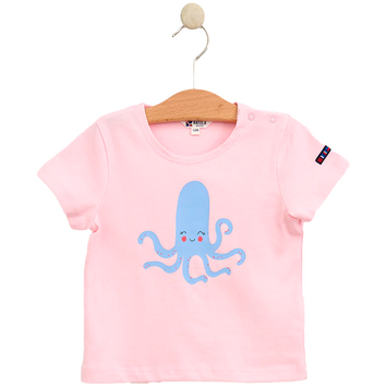 CAMISETA BATELA BEBE PULPO PK