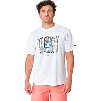 CAMISETA BATELA HOMBRE LATA SARDINAS BL