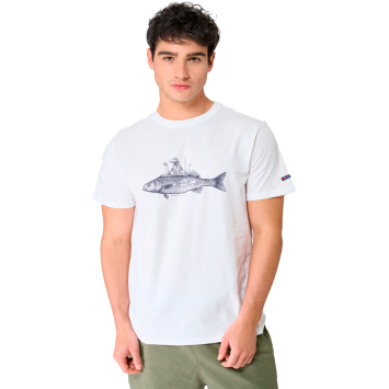 CAMISETA BATELA HOMBRE MANGA CORTA PEZ SUBMARINO BL