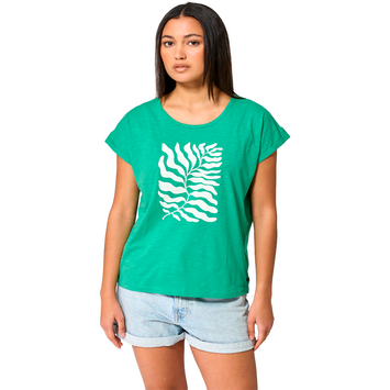 CAMISETA BATELA MUJER MANGA CAIDA SERIGRAFIA GP