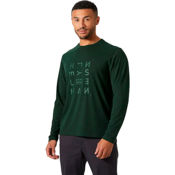 CAMISETA HH HOMBRE SKOG GRAPHIC MANGA LARGA 418