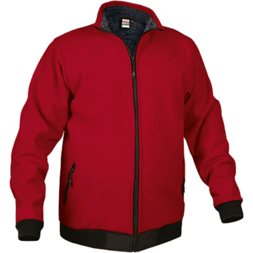 CHAQUETA ALASKA SOFTSHELL VALENTO Rojo