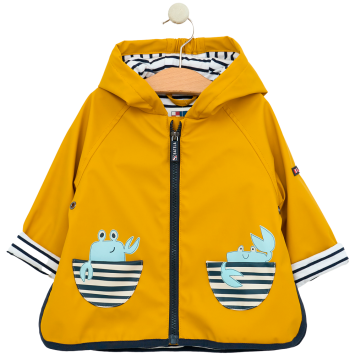 CHUBASQUERO BATELA BEBE CANGREJO BOLSILLOS AM