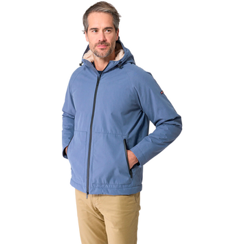 CHUBASQUERO BATELA HOMBRE ALGODON INTERIOR SHERPA VT
