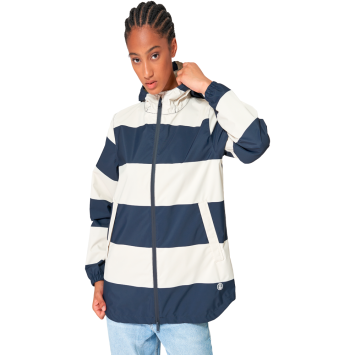 CHUBASQUERO BATELA MUJER POLYESTER COSTURAS SELLADAS Y SERIGRAFIA PLST