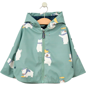 CHUBASQUERO ESTAMPADO BEBE CON BORREGUILLO BATELA WHB