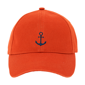 GORRA BATELA ANCLA Naranja