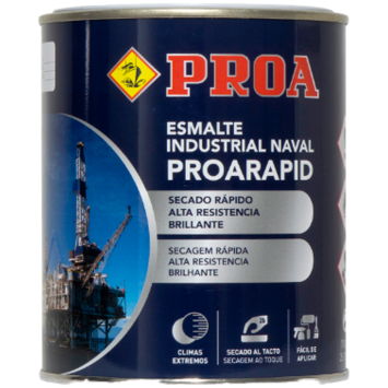 Pintura Proa Sintética Naval 750 ml Azul Eléctrico 5010