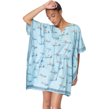 PONCHO VERANO BATELA ATARDECER