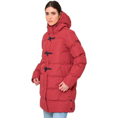 ABRIGO PUFFY MUJER BATELA IMPERMEABLE BI