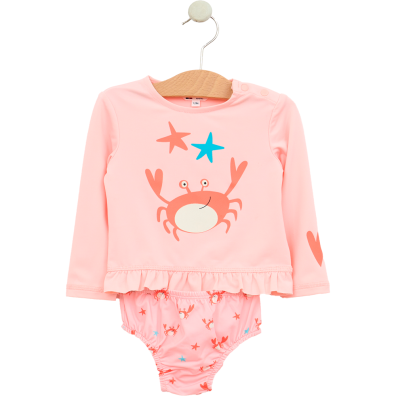 BAÑADOR CAMISETA BATELA BEBE UVB 50 CRAB