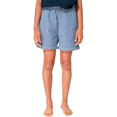 BERMUDA BATELA MUJER DENIM CON CINTURA ELASTICA DD