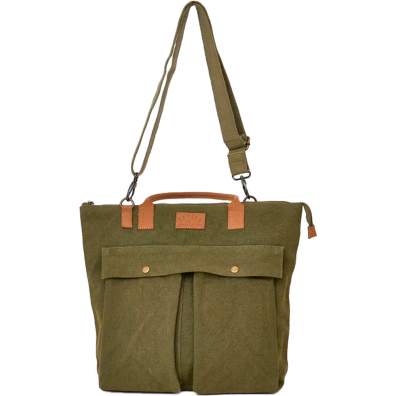 BOLSO BATELA CANVAS FORRO RAYAS DO