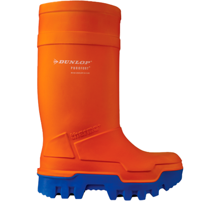 Bota Dunlop Purofort Thermo+ Naranja