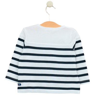 CAMISETA BATELA BEBE NAUTICA MANGA LARGA B/M