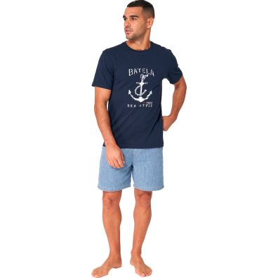 CAMISETA BATELA HOMBRE MANGA CORTA ANCLA VINTAGE MA
