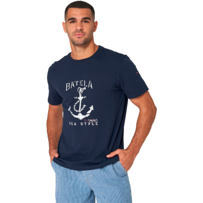 CAMISETA BATELA HOMBRE MANGA CORTA ANCLA VINTAGE MA