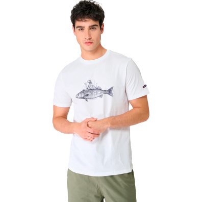 CAMISETA BATELA HOMBRE MANGA CORTA PEZ SUBMARINO BL