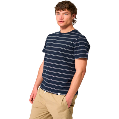 CAMISETA BATELA HOMBRE RAYAS 3D M/C