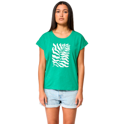 CAMISETA BATELA MUJER MANGA CAIDA SERIGRAFIA GP