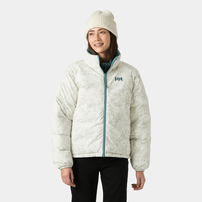 CAZADORA HH MUJER PUFFER REVERSIBLE 494