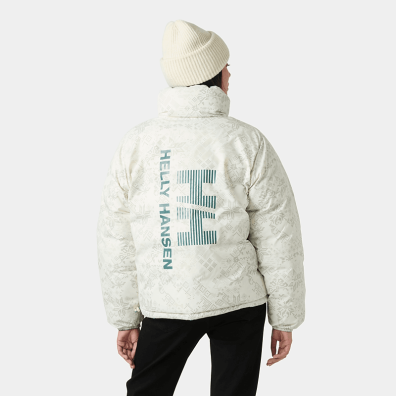 CAZADORA HH MUJER PUFFER REVERSIBLE 494