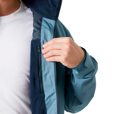 CAZADORA HOMBRE HH MIDLAYER 2.0 CON CAPUCHA 601