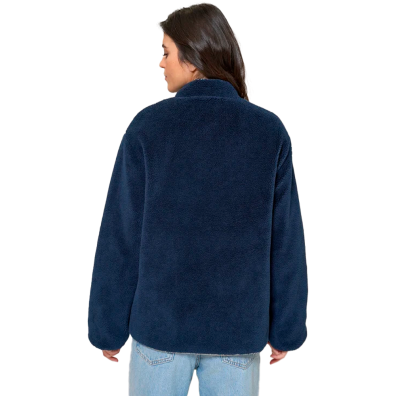 CHAQUETA BATELA MUJER REVERSIBLE CON BOTONES Y BORREGUILLO MA