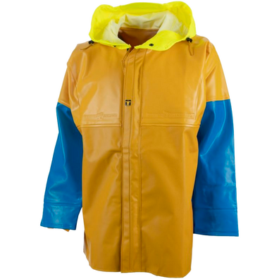 CHAQUETA ISOMAX ABIERTA GUY COTTEN AMARILLO/AZUL