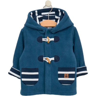 CHAQUETA POLAR BATELA BEBE BOTONES ALAMARES MH