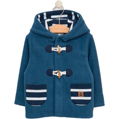 CHAQUETA POLAR BATELA BEBE BOTONES ALAMARES MH