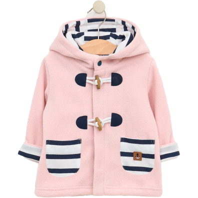 CHAQUETA POLAR BATELA BEBE BOTONES ALAMARES PLS