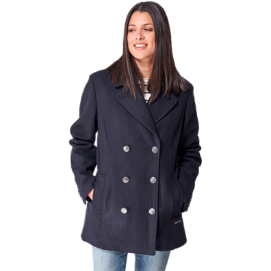 CHAQUETON PAÑO BATELA MUJER Marino