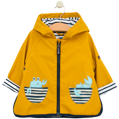 CHUBASQUERO BATELA BEBE CANGREJO BOLSILLOS AM