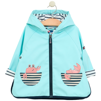 CHUBASQUERO BATELA BEBE CANGREJO BOLSILLOS CG