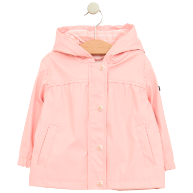 CHUBASQUERO BATELA BEBE FORRO RAYAS CANESU PLIEGUES IM