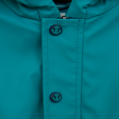 CHUBASQUERO BATELA BEBE POLIURETANO FORRO RAYAS TX