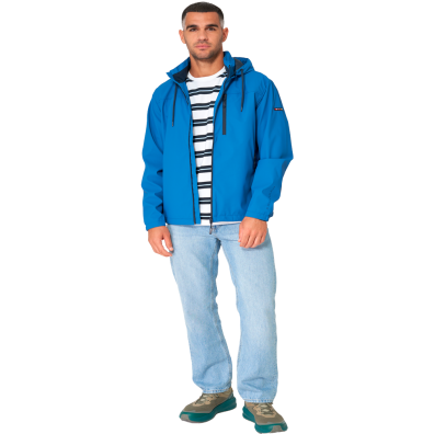 CHUBASQUERO BATELA HOMBRE CON SERIGRAFÍA EN MANGA HD