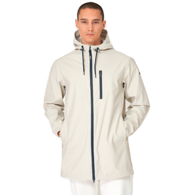 CHUBASQUERO BATELA HOMBRE POLIURETANO LARGO COSTURAS SELLADAS MK