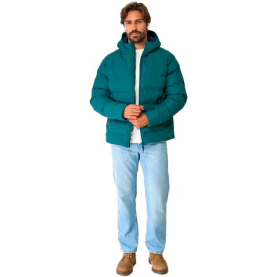 CHUBASQUERO BATELA HOMBRE PUFFY 100% IMPERMEABLE BN