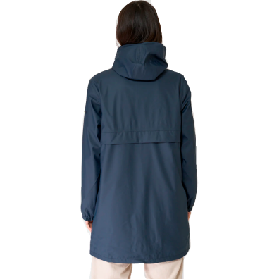 CHUBASQUERO BATELA MUJER LARGO DE POLIURETANO Y FORRO ALGODON MA