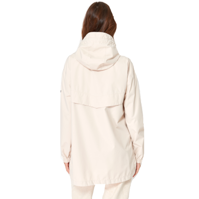 CHUBASQUERO BATELA MUJER LARGO DE POLYESTER Y COSTURAS SELLADAS IVOR