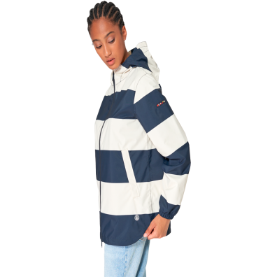 CHUBASQUERO BATELA MUJER POLYESTER COSTURAS SELLADAS Y SERIGRAFIA PLST