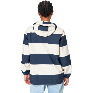 CHUBASQUERO BATELA MUJER POLYESTER COSTURAS SELLADAS Y SERIGRAFIA PLST