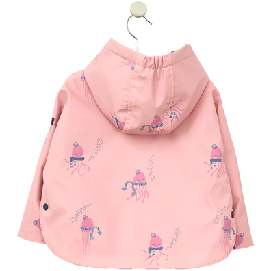 CHUBASQUERO ESTAMPADO BEBE CON BORREGUILLO BATELA JEL