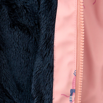 CHUBASQUERO ESTAMPADO BEBE CON BORREGUILLO BATELA JEL