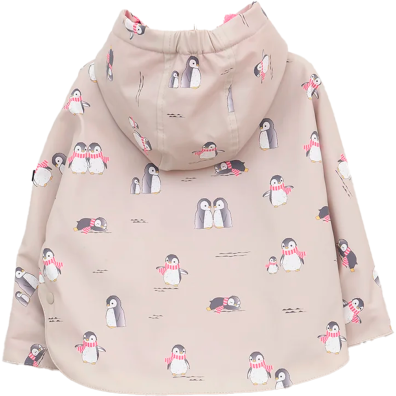 CHUBASQUERO ESTAMPADO BEBE CON BORREGUILLO BATELA MPMK