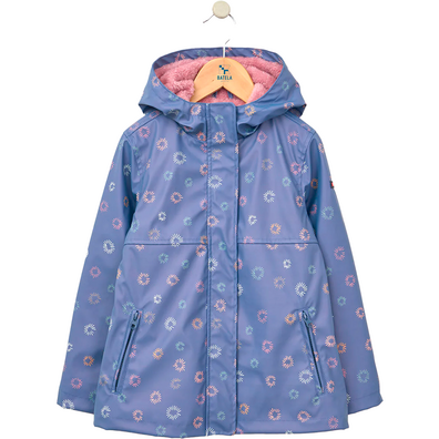 CHUBASQUERO ESTAMPADO JUNIOR CON BORREGUILLO BATELA SUC