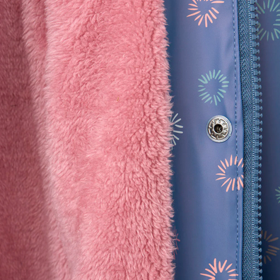 CHUBASQUERO ESTAMPADO JUNIOR CON BORREGUILLO BATELA SUC